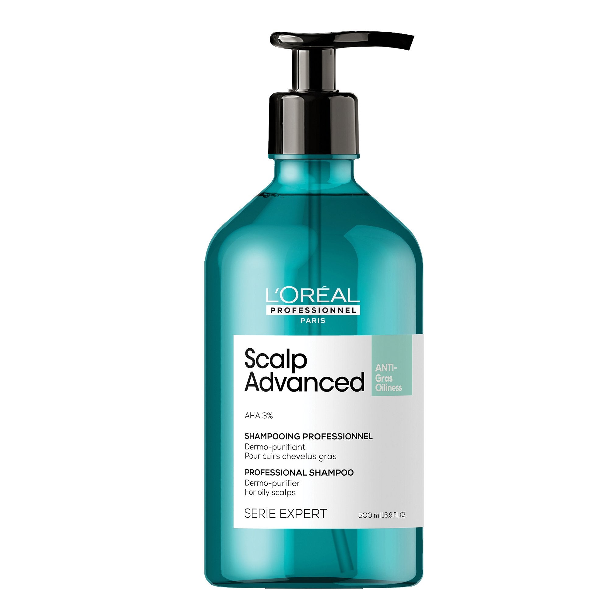 L'ORÉAL PRO. SÉRIE EXPERT SHAMPOING DERMO-PURIFIANT ANTI-GRAS SCALP ADVANCED (500 ML)