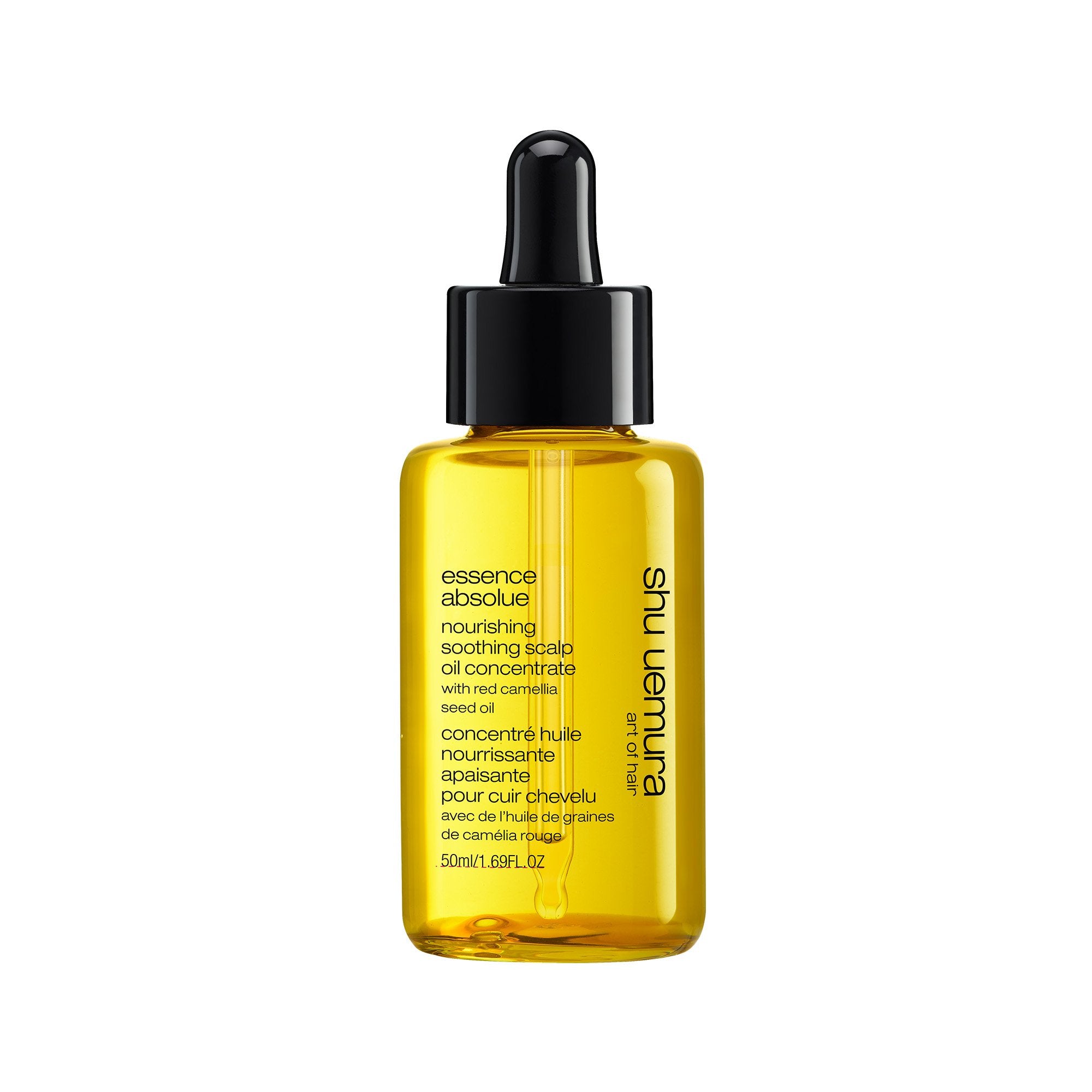 SHU UEMURA. CONCENTRÉ D'HUILE NOURRISSANTE APAISANTE POUR CUIR CHEVELU ESSENCE ABSOLUE (50 ML)