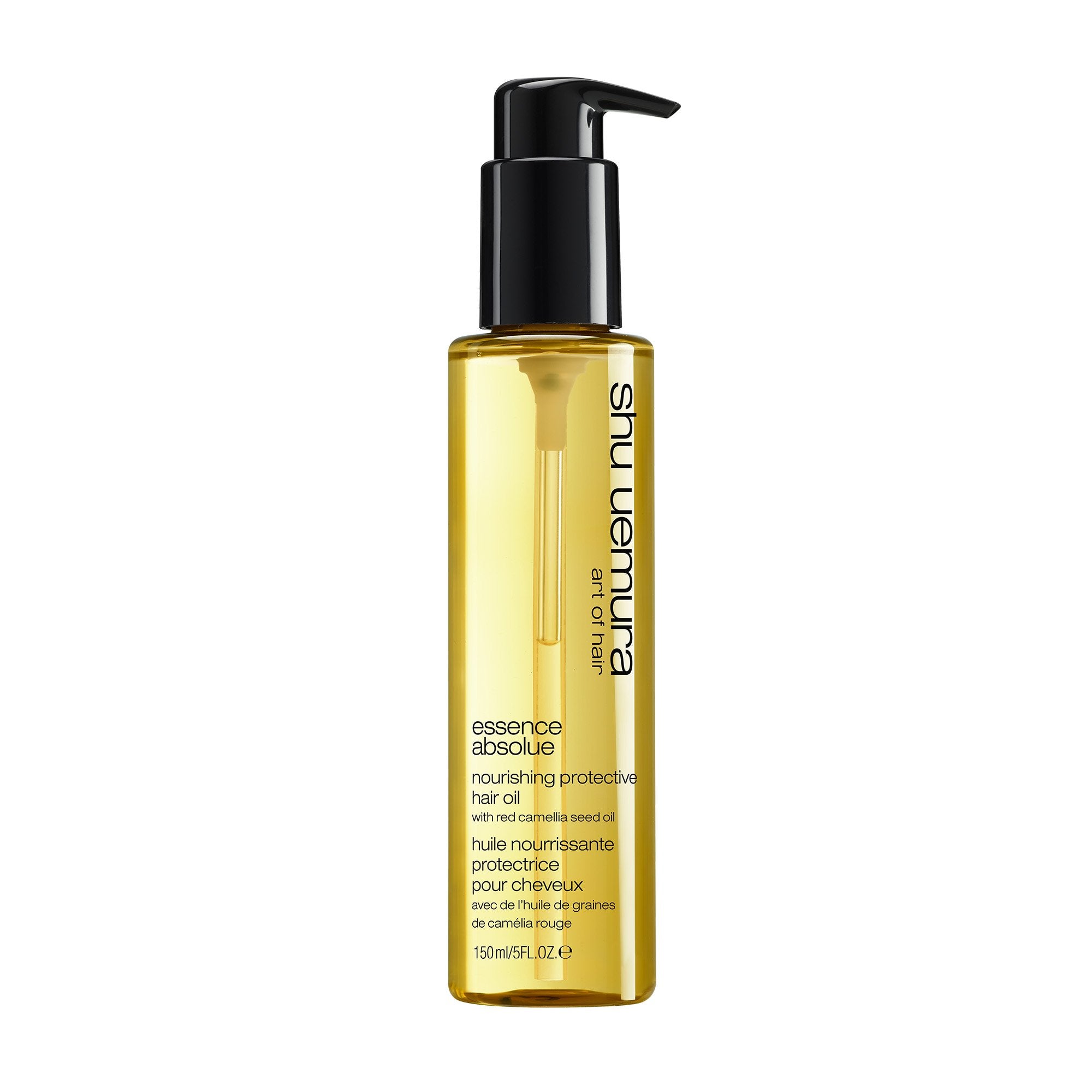 SHU UEMURA. HUILE CAPILLAIRE NOURRISSANTE PROTECTRICE ESSENCE ABSOLUE (150 ML)