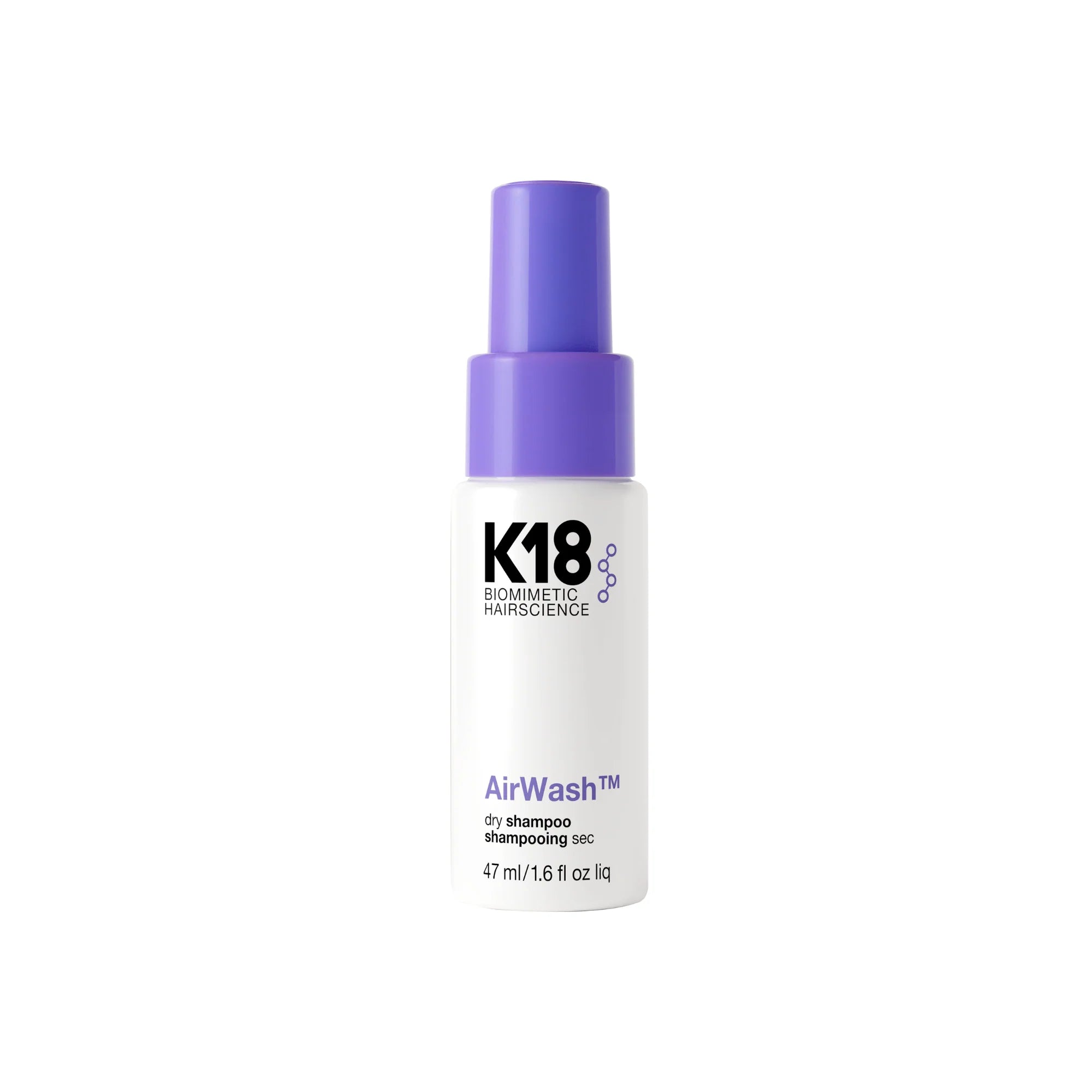 K18. SHAMPOING SEC (FORMAT VOYAGE) AIRWASH (47 ML)