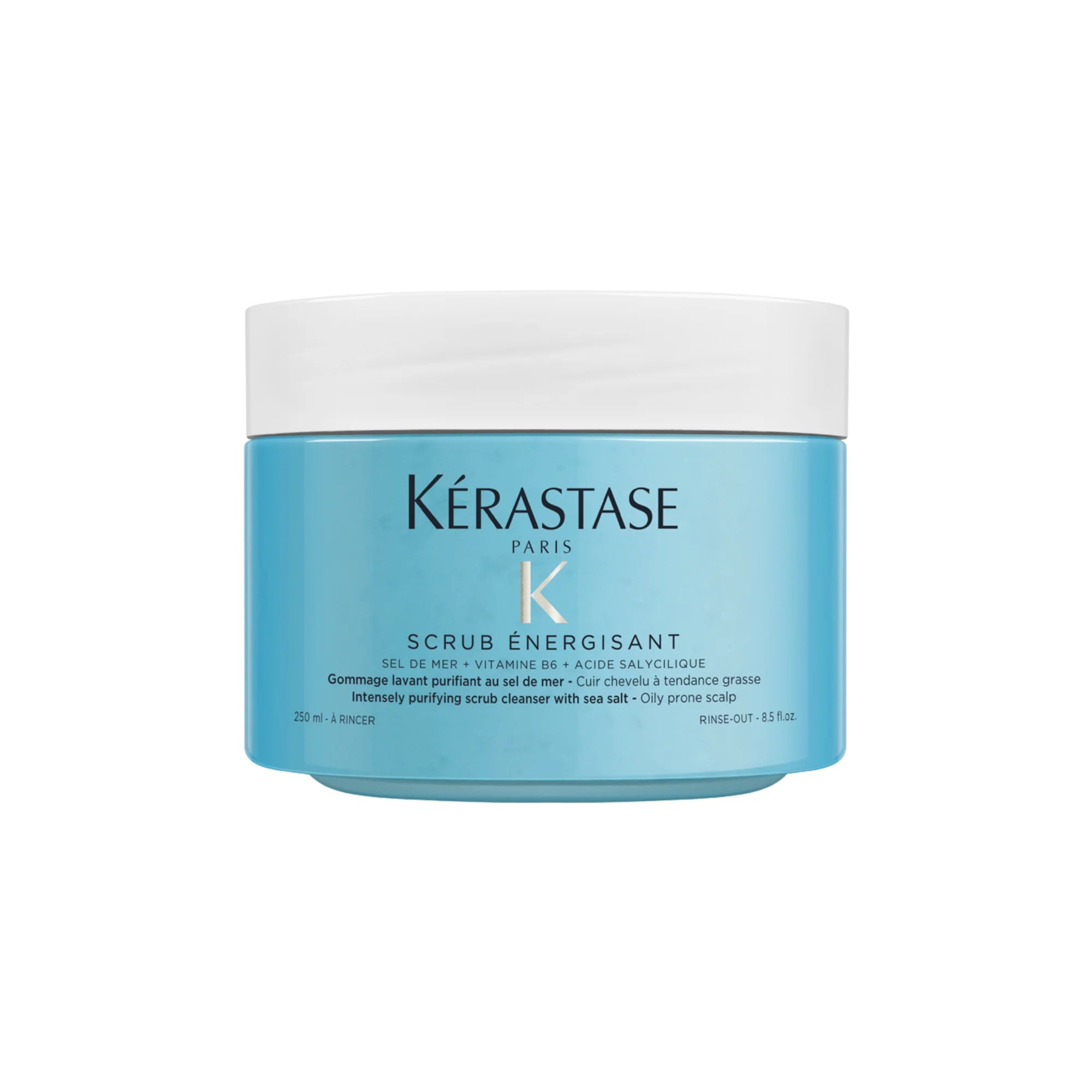 KÉRASTASE. SCRUB ÉNERGISANT EXFOLIANT PURIFIANT POUR CUIR CHEVELU (250 ML)